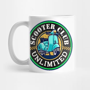 SCOOTER CLUB UNLIMITED Mug